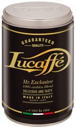 Кофе зерновой Lucaffe Mr Exclusive 250г ж/б 100% арабика