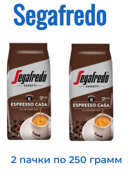 Segafredo Espresso Casa 250г кофе молотый в/у (упаковка 2 шт)
