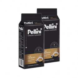Pellini Cremoso № 20 кофе молотый Espresso Superiore 250 г в/у (упак 2 шт) 