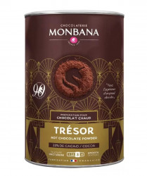 Monbana Tresor de Chocolat 1000 г / Шоколадное сокровище горячий шоколад ж/б